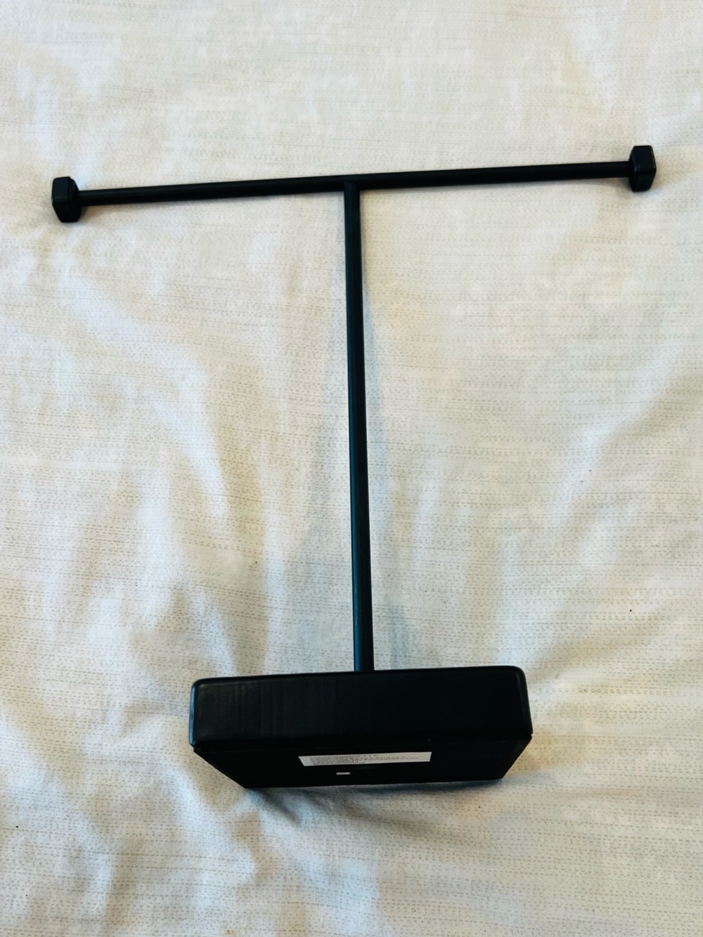 Black  metal T-Bar Jewelry Display Stand - Home Accents